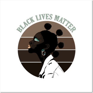 Black Lives Matter 1 by Mrs Green Posters and Art